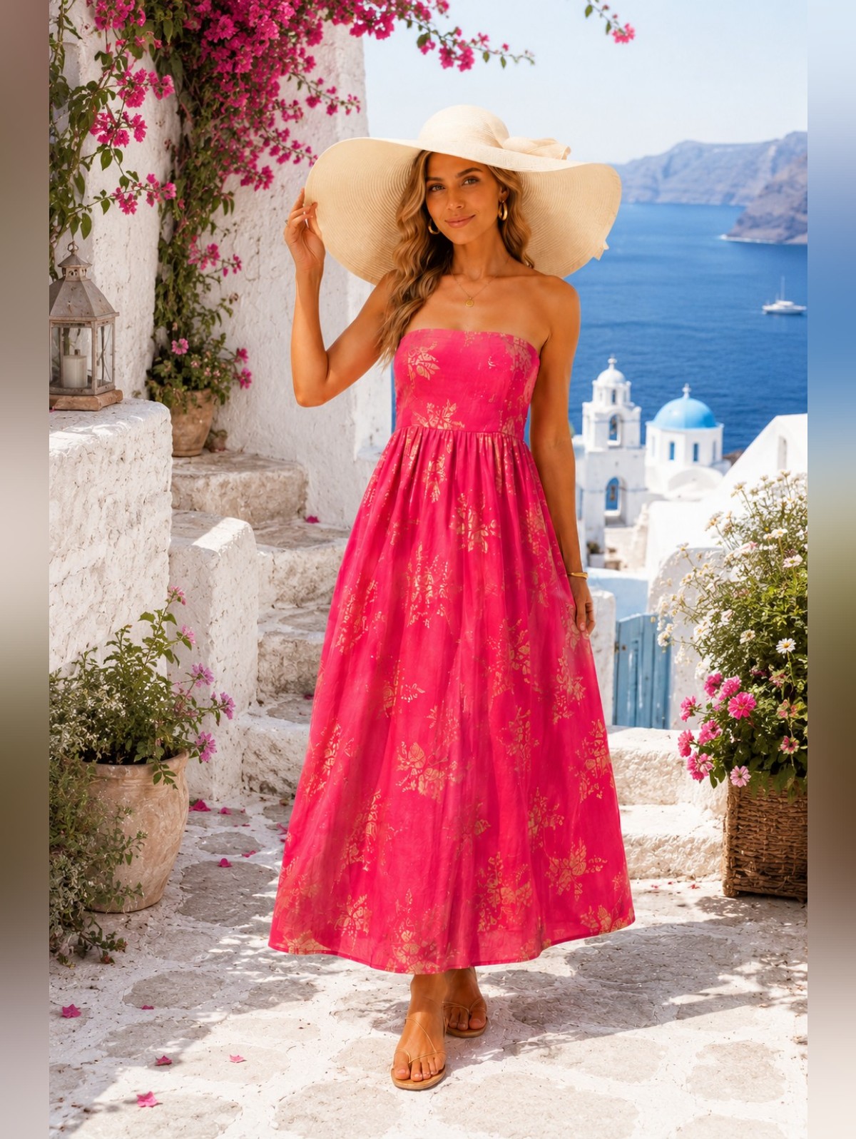 Nwt Free People Strapless Metallic Floral Maxi Dress Xs Open Back Tie Resort